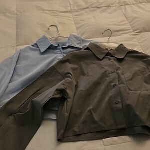 Cropped Button Down Bundle..